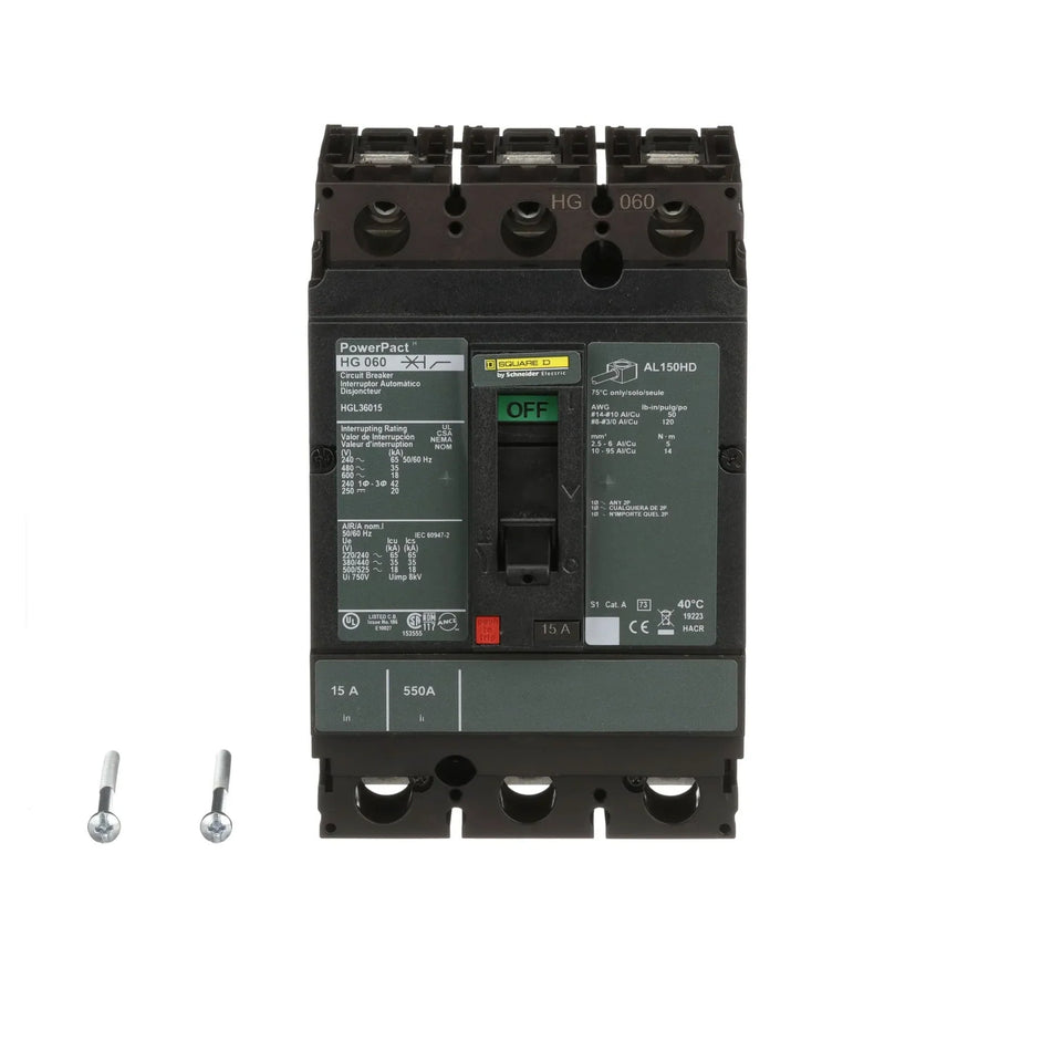 HGL36015 - Square D - Molded Case Circuit Breaker