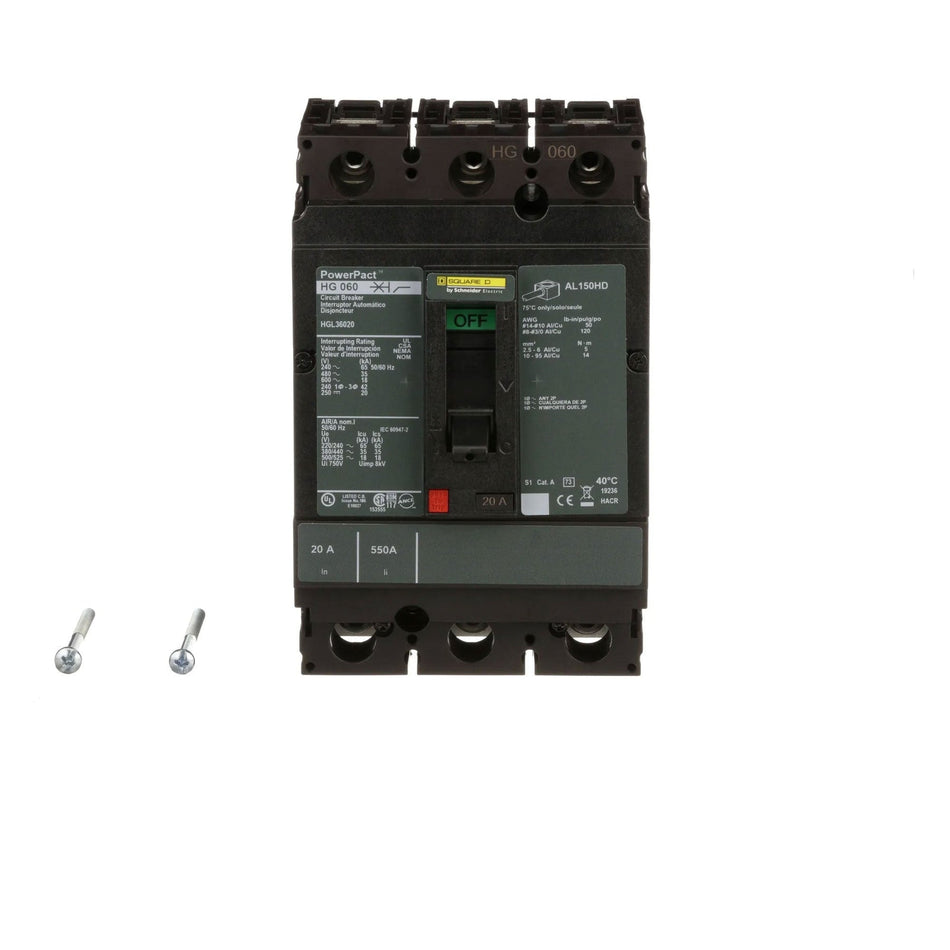 HGL36020 - Square D - Molded Case Circuit Breaker