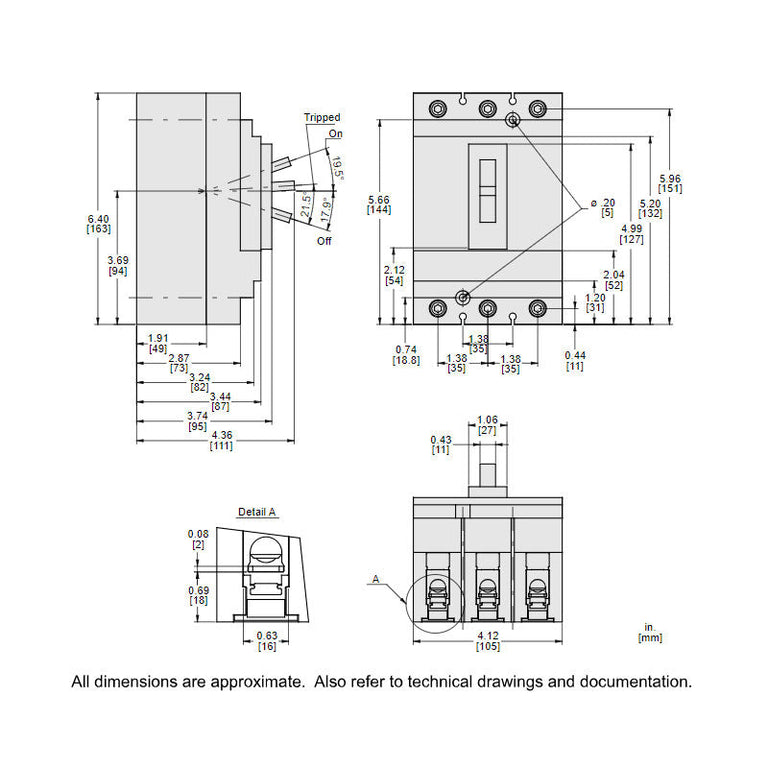 HGL36040 - Square D - Molded Case Circuit Breaker