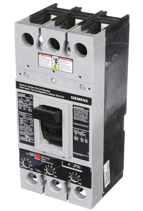 HHFXD63B200 - Siemens Bolt-On 600V 200A 3 pole circuit breaker 100kA@480V