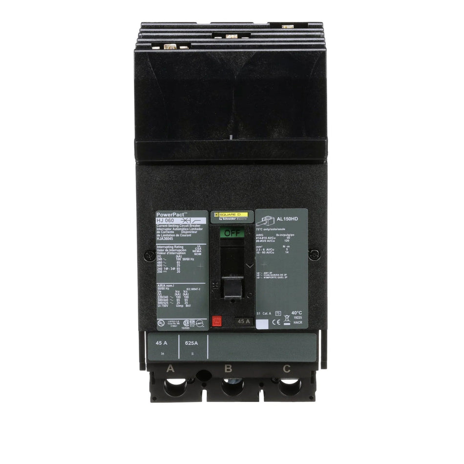 HJA36045 - Square D - Molded Case Circuit Breaker