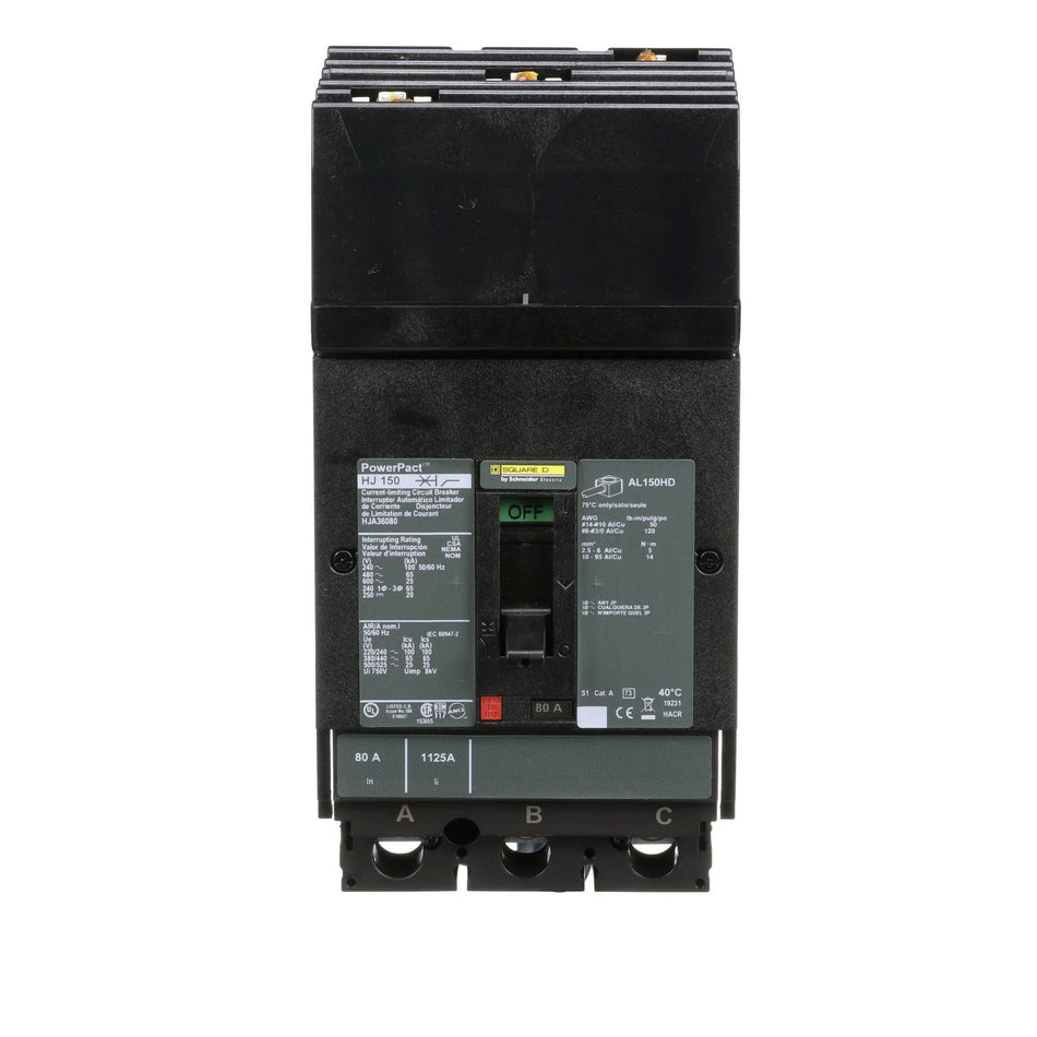 HJA36080 - Square D - Molded Case Circuit Breaker
