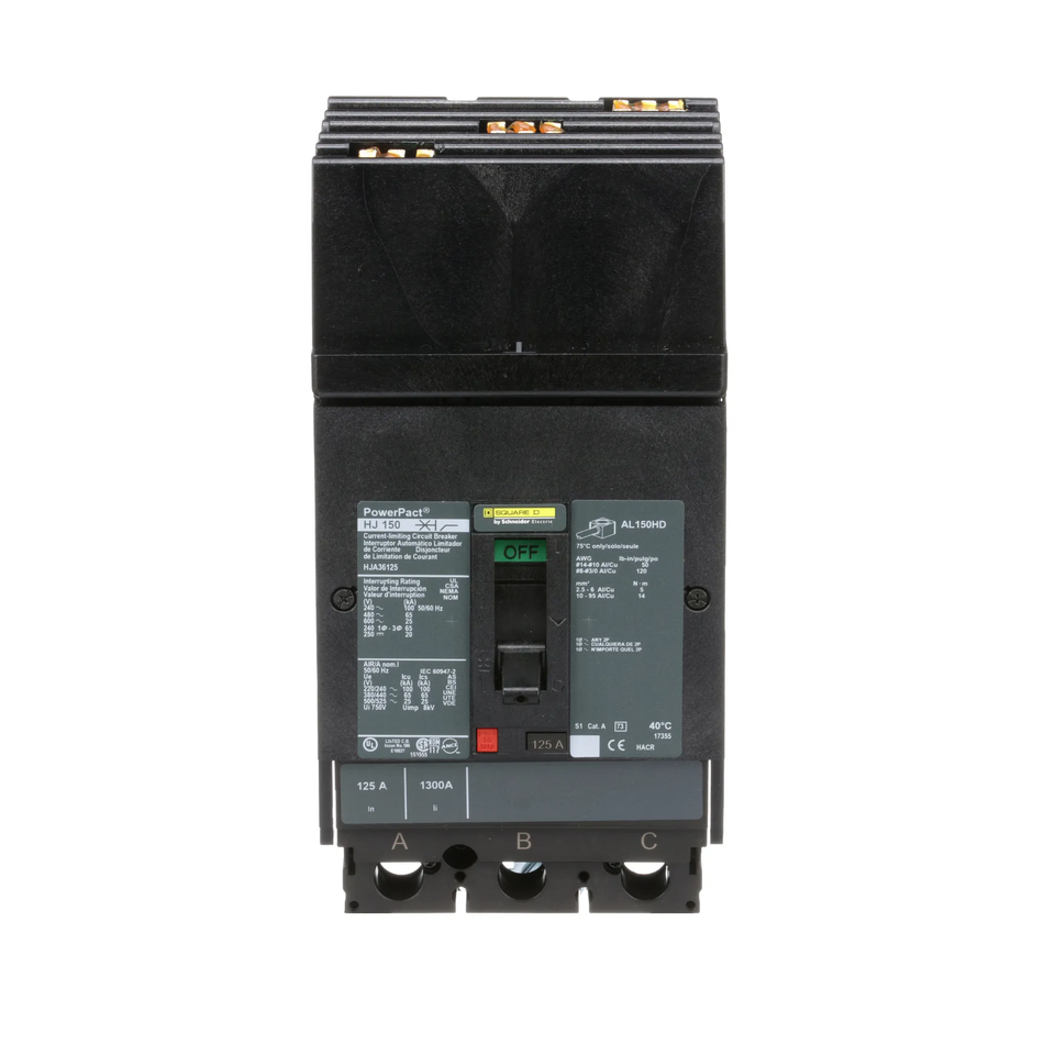 HJA36125 - Square D - Molded Case Circuit Breaker
