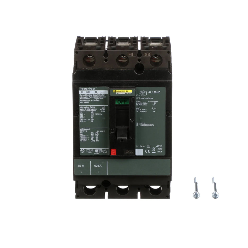 HLL36035 - Square D - 35 Amp Molded Case Circuit Breaker