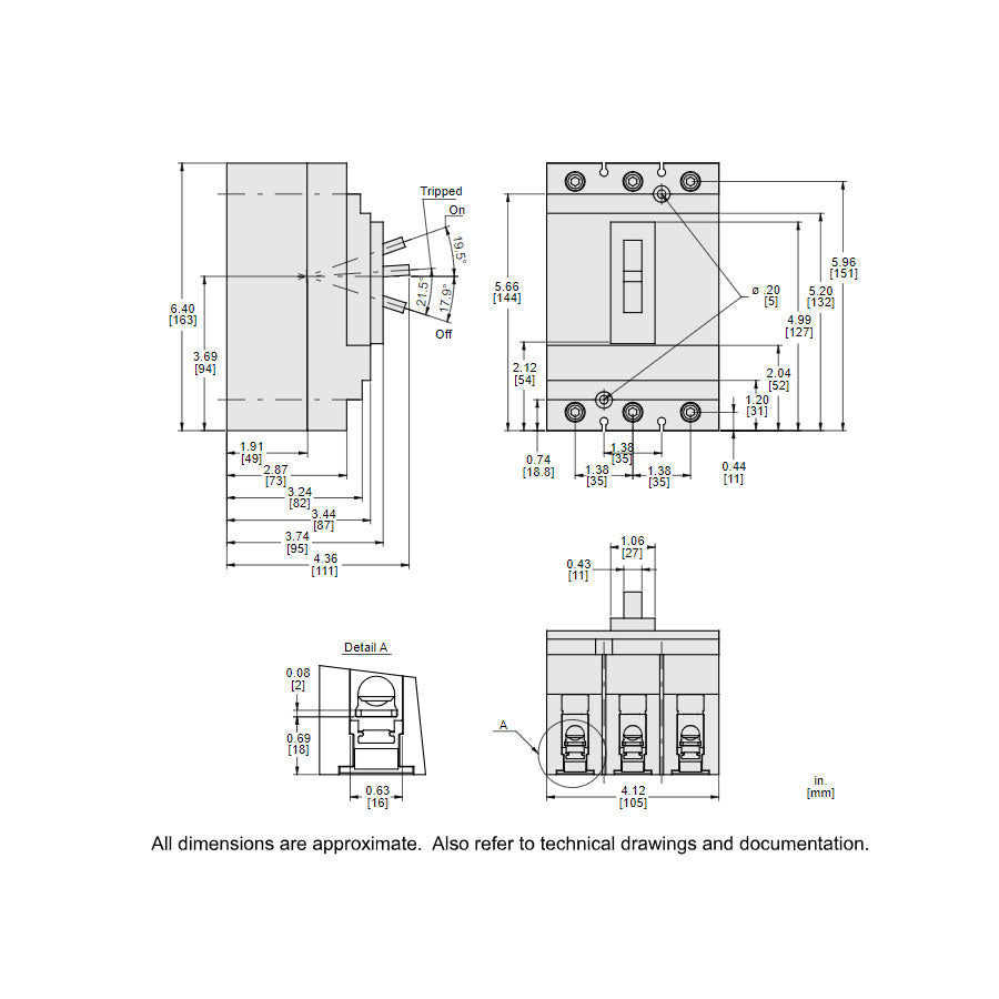 MXD63S800A - Siemens - Molded Case Circuit Breaker
