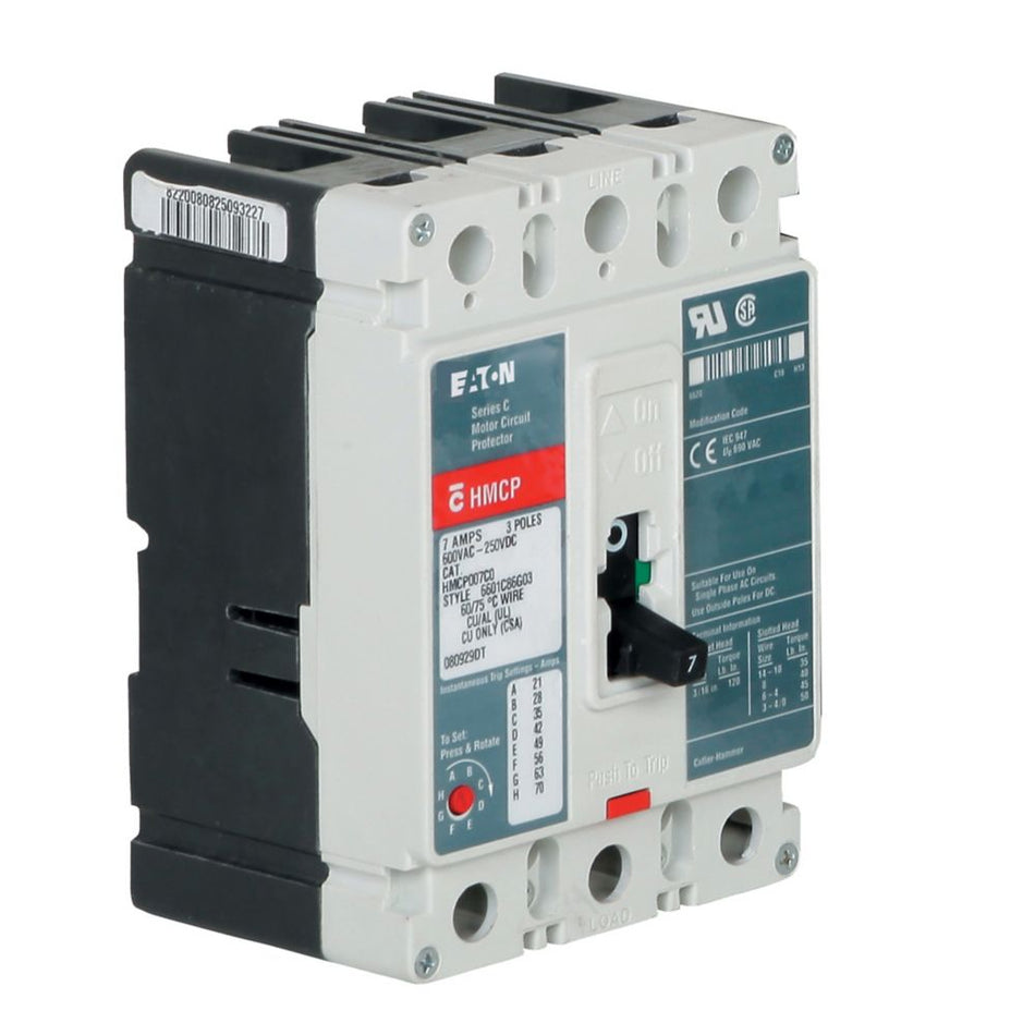 HMCP007C0CA01 - Eaton - Molded Case Circuit Breakers