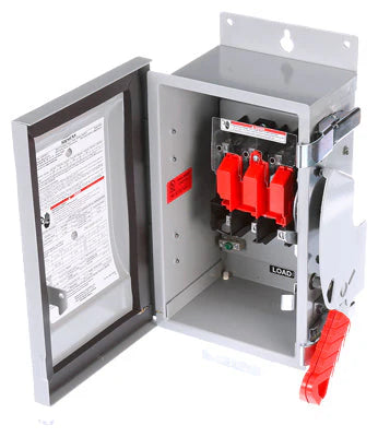 Siemens HNF361J Disconnect Switch – VBII Series – 30A – 3 Pole – 600VAC – Non-Fused – Type 12 Industrial Enclosure