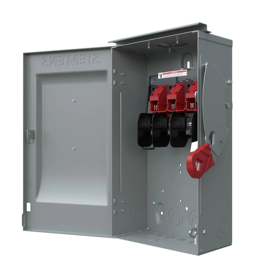 Siemens HNF262R Disconnect Switch – VBII Series – 60A – 2 Pole – 600VAC – Non-Fused – Type 3R Outdoor Enclosure