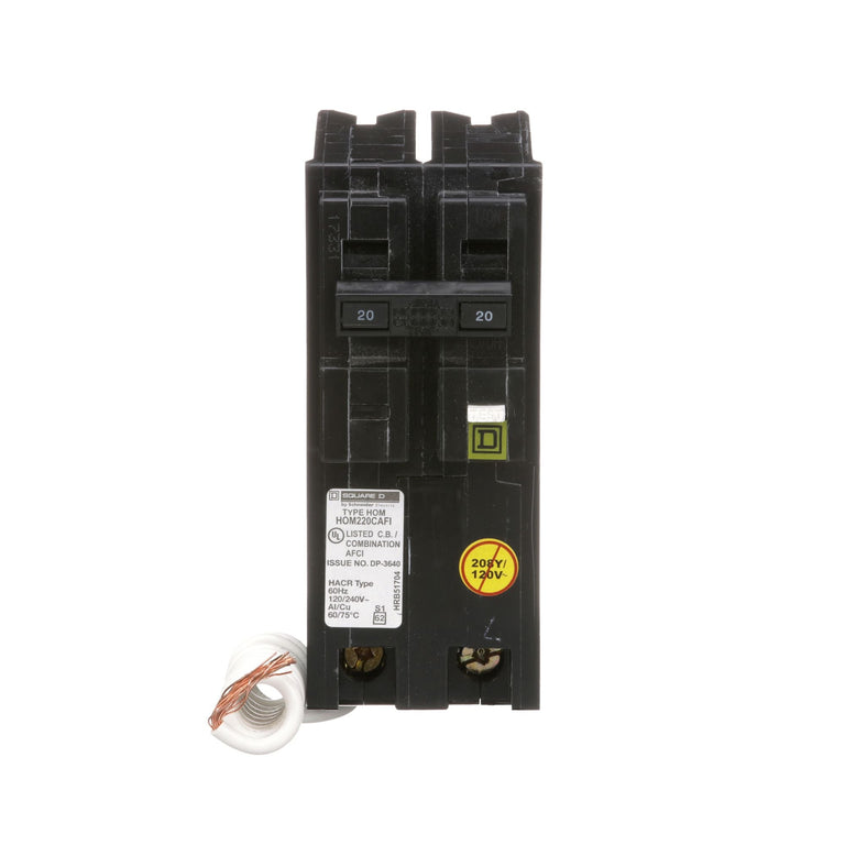 HOM220CAFI - HomeLine 20 Amp Arc Fault Circuit Breaker