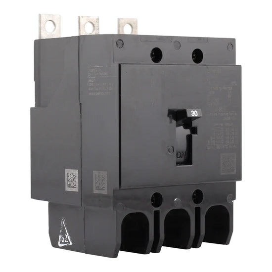 Eaton GHB3030 30A 3-Pole Molded Case Circuit Breaker – Bolt-On – 480Y/277V AC / 125/250V DC