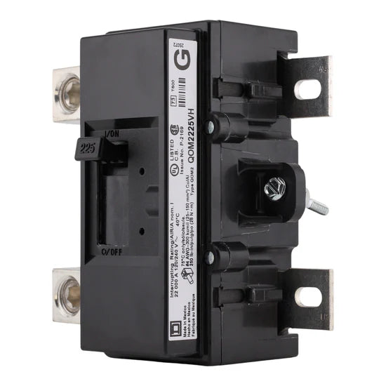 Square D QO QOM2225VH 225A 2P Thermal-Magnetic – Bolt-On – 120/240V
