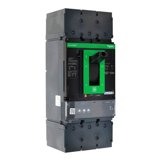 Square D LJL36600U31X 600A 3-Pole MicroLogic 3.3 Circuit Breaker – Unit Mount Lug – 600V