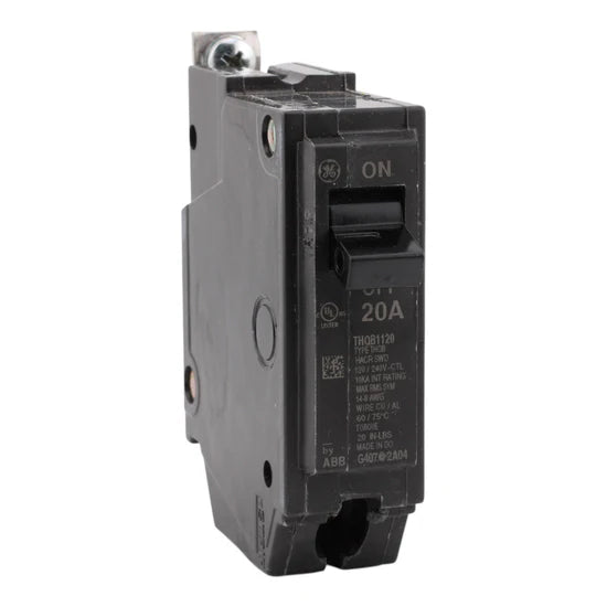ABB THQB1120 20A 1-Pole Bolt-On Circuit Breaker – Bolt-On – 120/240V