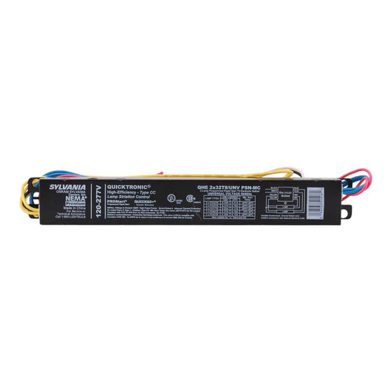 Sylvania QHE2X32T8/UNV-PSN-MC 32W 2-Lamp Electronic Fluorescent Ballast – Plug-In – 120-277V