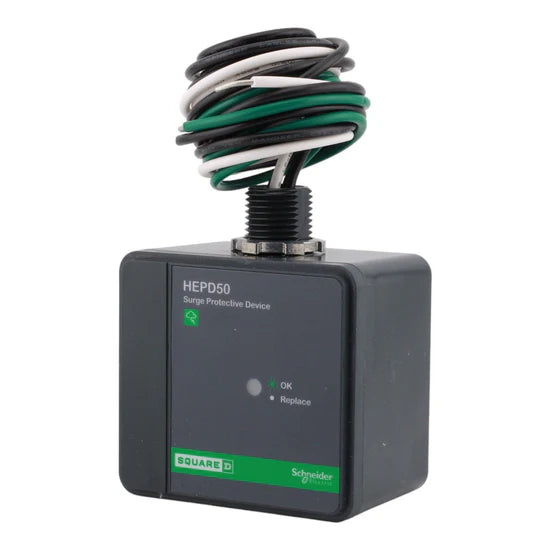 Square D HEPD50 50kA Whole Home Surge Protective Device – Hardwired – 120/240V