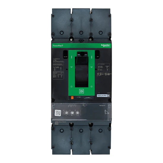 Square D LJL36600U31X 600A 3-Pole MicroLogic 3.3 Circuit Breaker – Unit Mount Lug – 600V