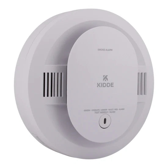 Kidde FireX SMACFEX Photoelectric Smoke Alarm – Hardwired with AA Backup – 120V