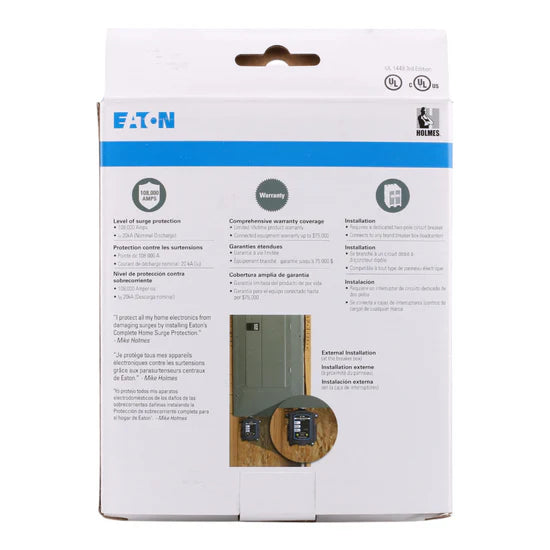 Eaton CHSPT2ULTRA 120/240V Single-Phase Surge Protection Device – NEMA 4 – 120/240V AC