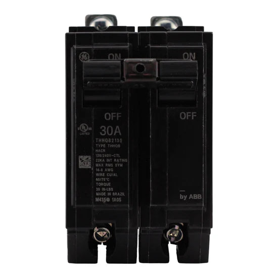 ABB THHQB2130 30A 2-Pole Thermal Magnetic – Bolt-On – 120/240V