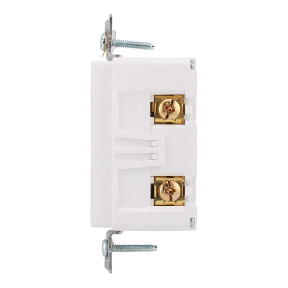 Square D SQR51201WH X Series 20A 125V Tamper-Resistant GFCI Outlet – Matte White
