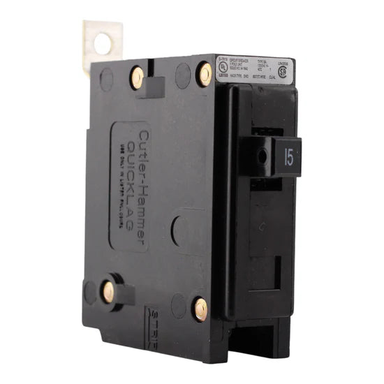 Eaton BAB1015 15A 1-Pole Thermal-Magnetic – Bolt-On – 120/240V