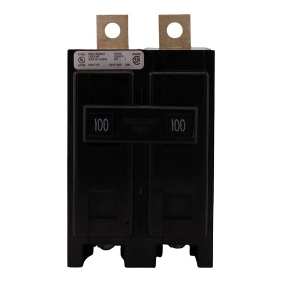 Eaton BAB2100 100A 2-Pole Thermal-Magnetic – Bolt-On – 240V