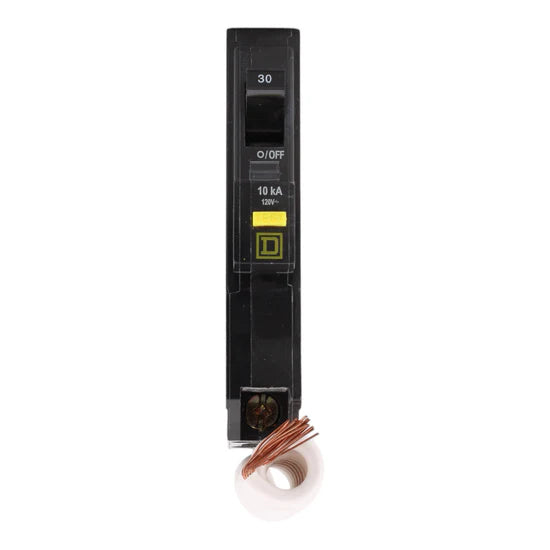 Square D QO130GFI 30A 1-Pole GFCI Circuit Breaker – Plug-In – 120V