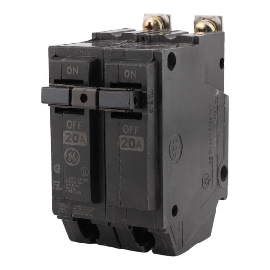 ABB THQB2120 20A 2-Pole Bolt-On Circuit Breaker – Bolt-On – 120/240V