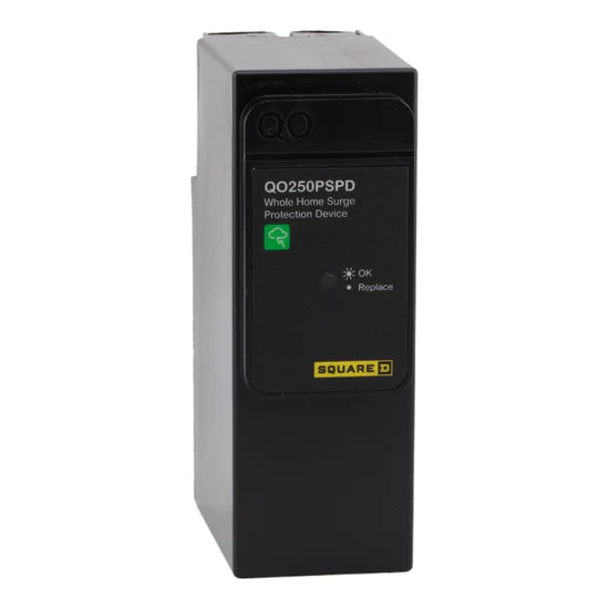 Square D QO QO250PSPD 50kA 1-Phase Surge Protective Device – Plug-On Neutral – 120/240V