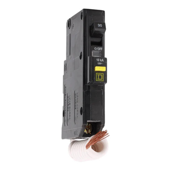 Square D QO130GFI 30A 1-Pole GFCI Circuit Breaker – Plug-In – 120V