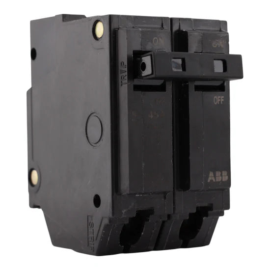 GE Q-Line THQL2145 45A 2-Pole Thermal Magnetic Circuit Breaker – Plug-In – 120/240V