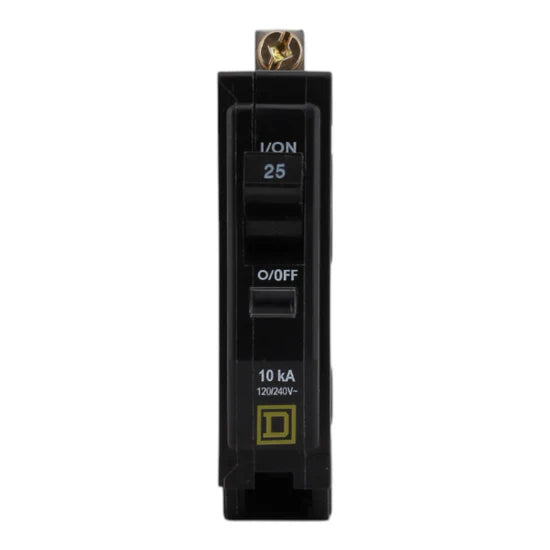 Square D QOB125 25A 1-Pole Standard – Bolt-On – 120/240V