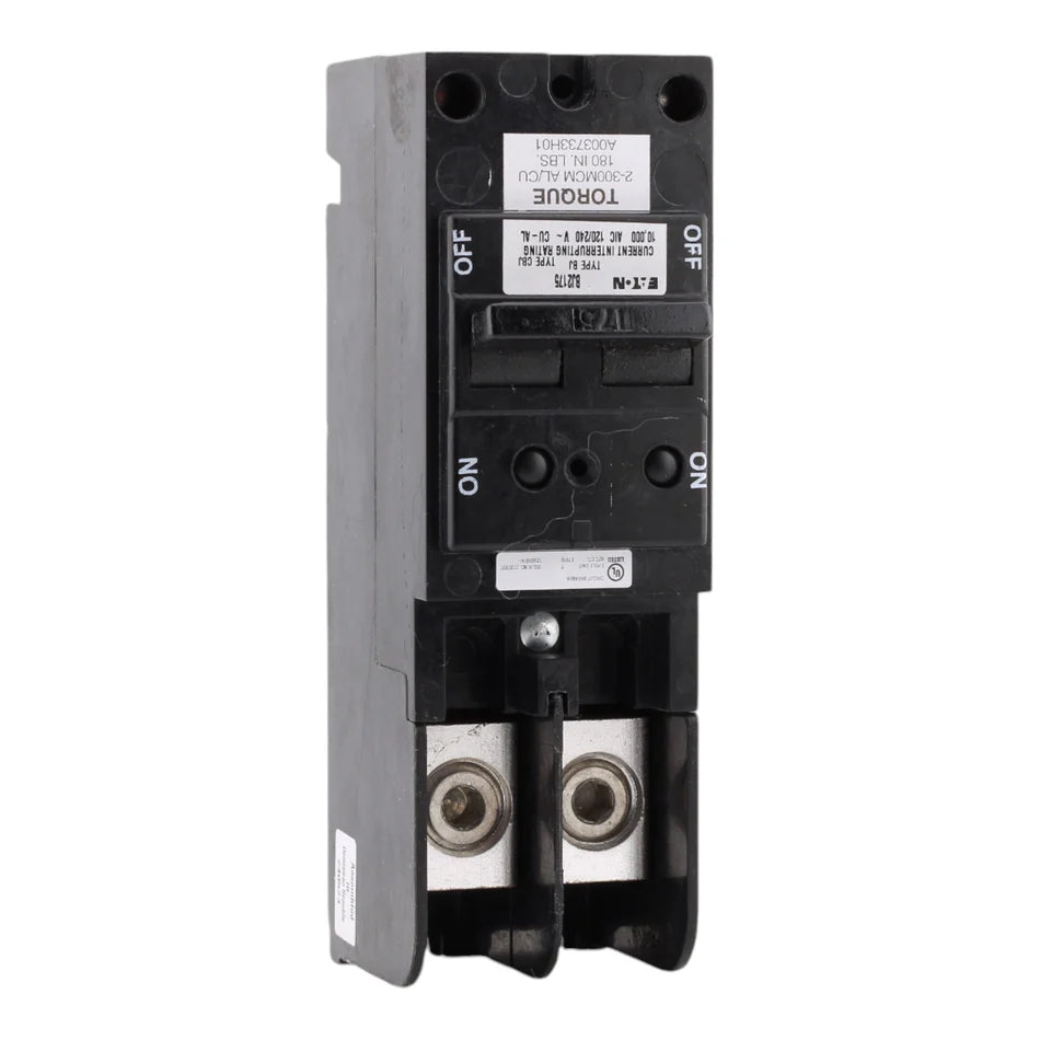 Eaton BJ2175 175 Amp Plug-On Main Circuit Breaker – 2-Pole – 120/240V