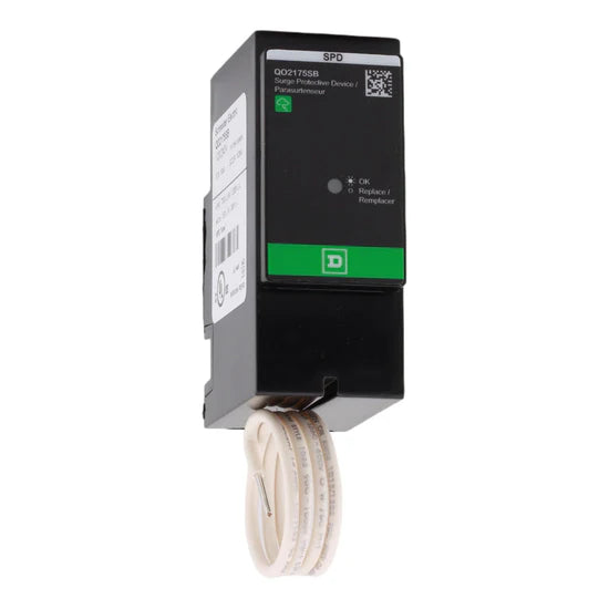 Square D QO2175SB 25kA 2-Pole Type 1 Surge Protection Device – Plug-On – 120/240V