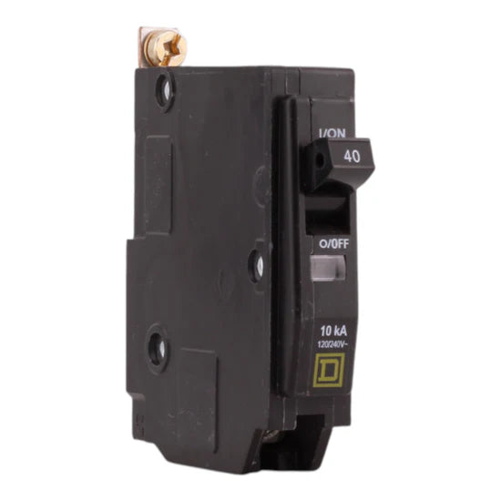 Square D QOB140 40A 1P Standard Bolt-On Circuit Breaker – 120/240V