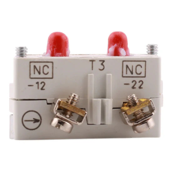 Breaker Stackable Polylab Eaton 10250T3 30.5mm 2NC Pushbutton Contact Block – Stackable – Heavy ...