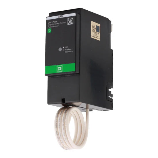 Square D QO2175SB 25kA 2-Pole Type 1 Surge Protection Device – Plug-On – 120/240V