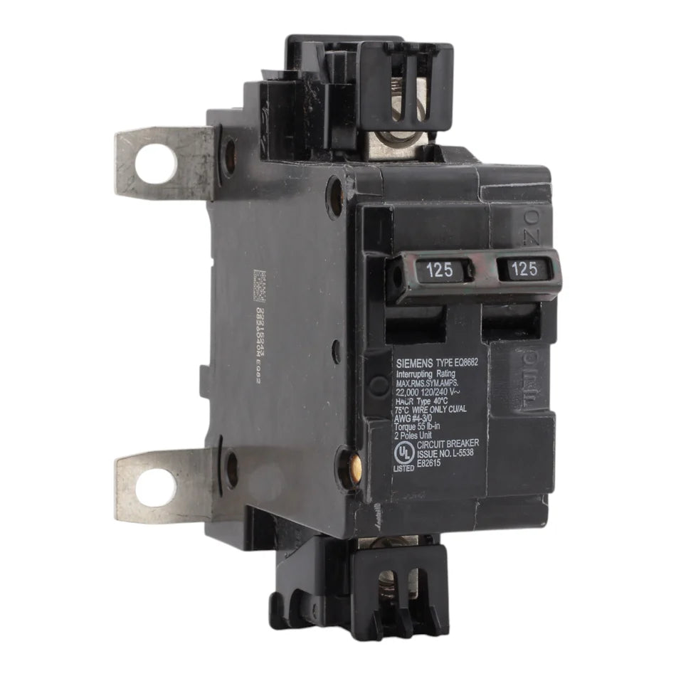 Siemens MBK125A 125 Amp Main Breaker – Load Center Conversion Kit – 120/240V