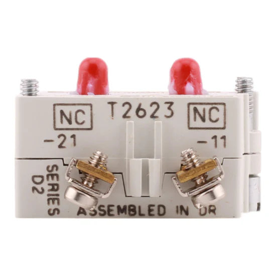 Breaker Stackable Polylab Eaton 10250T3 30.5mm 2NC Pushbutton Contact Block – Stackable – Heavy ...