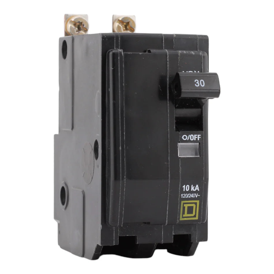 Square D QOB230 30 Amp Double-Pole Thermal Magnetic Circuit Breaker – Bolt-On – 120/240V