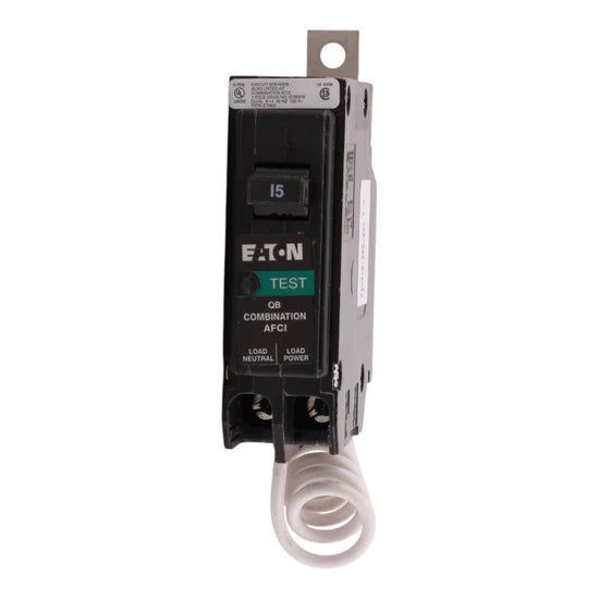 Eaton QB1015CAF 15A 1P AFCI Circuit Breaker – QB Series