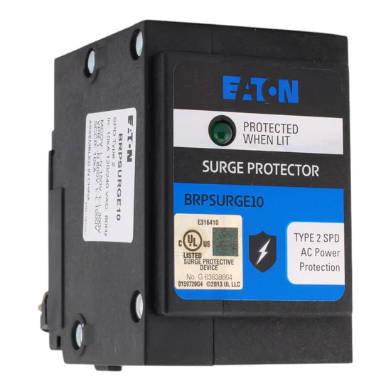 Eaton BRPSURGE10 2P Surge Protective Device – Plug-On Neutral – 120/240V