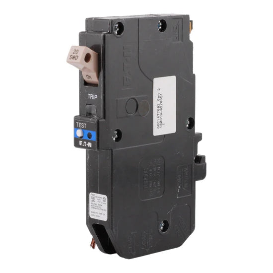 Eaton CHFAFGF120 20A 1-Pole Dual Function (AFCI/GFCI) Circuit Breaker – Plug-On – 120V
