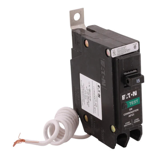 Eaton QB1015CAF 15A 1P AFCI Circuit Breaker – QB Series