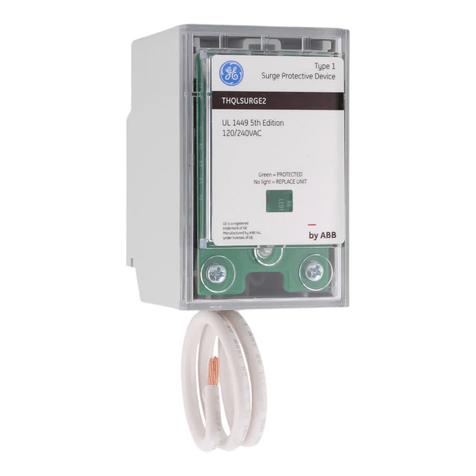 GE THQLSURGE2 Type 1 Surge Protection Device – 120/240V – Plug-On with Pigtail