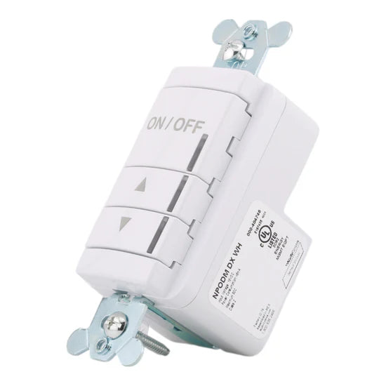 Acuity nLight NPODM DX WH Low Voltage Push-Button WallPod – Wall Mount – nLight Network