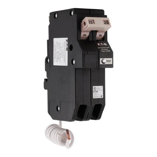 Eaton CH CHN225GF 25A 2P GFCI – Plug-In – 120/240V