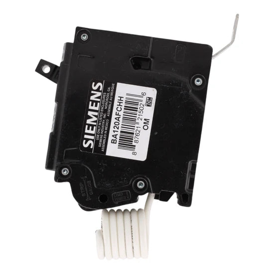 Siemens BA120AFCHH 20A 1-Pole AFCI Arc Fault Circuit Breaker – Panelboard Mount – 120V