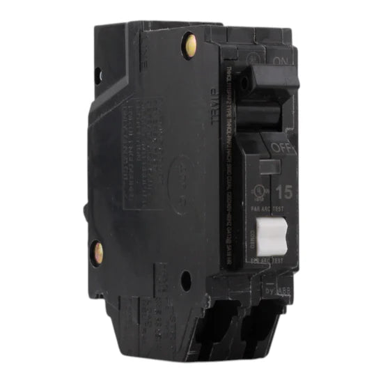GE Q-Line THHQL1115PAF2 15A 1-Pole AFCI Arc Fault Circuit Breaker – Plug-On Neutral – 120V
