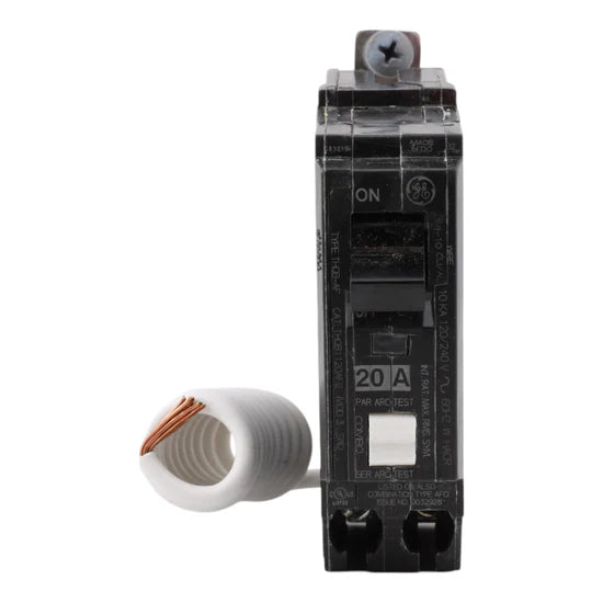 GE THQB1120AF2 20A 1-Pole Arc Fault Circuit Breaker – Bolt-On – 120/240V
